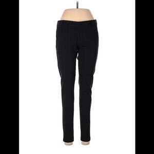 Kut From The Kloth Black Plaid Trouser Skinny Pants Size 6